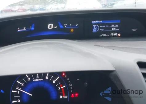 2012 Honda Civic Lx из США, поврежденный, VIN 19XFB2F55CE054621